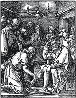 Durer, Jesus Washing Peter's Feet (1508-1509)