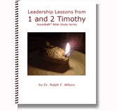 Leadership Lessons from 1 and 2 Timothy, spiral-bound, printed edition