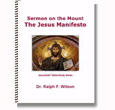 Sermon on the Mount spiral-bound, printed edition