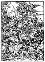 Dürer, The Four Horsemen of the Apocalypse