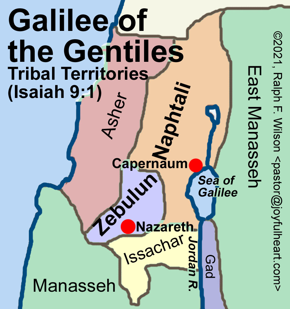 Maps Covering The Periods Of Isaiah s Prophecies