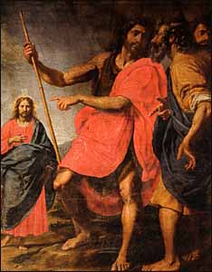 Ottavio Vannini (1585-c. 1643), 'Saint John showing Christ to Saint Andrew' (17th century), oil on canvas, San Gaetano, Florence.