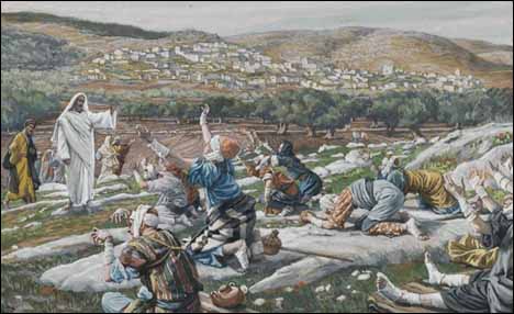 James J. Tissot, 'The Healing of the Lepers' (1886-94)