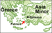 Map of Ephesus and Asia Minor