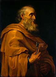 St. Peter from the Studio of Ruebens