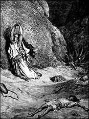 Gustav Dore, Hagar and Ishmael in the Wilderness