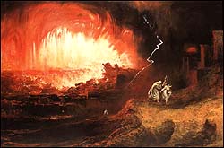 John Martin, The Destruction of Sodom