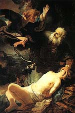 Rembrandt, Sacrifice of Isaac