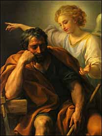 Anton Raphael Mengs, 'The Dream of St. Joseph' (1773-1774), oil on canvas, 860 x 1140 cm., Kunst Historsches Museum, Wien, Austria