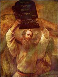 Rembrandt, Moses with the Tablets (1659)