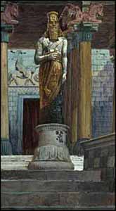 James J. Tissot, 'The Statue of Nebuchadnezzar' (1896-1903), The Jewish Museum, New York.