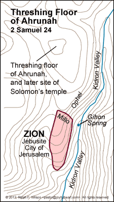 Threshing Floor of Araunah.