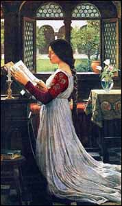 John William Waterhouse, The Missal,&nbsp;(1902)