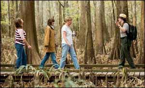 Ranger led nature walk. Image: US National Park Service.
