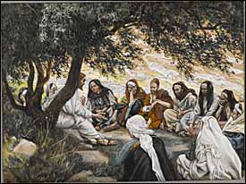 James J. Tissot, 'The Exhortation to the Apostles' (1886-94)