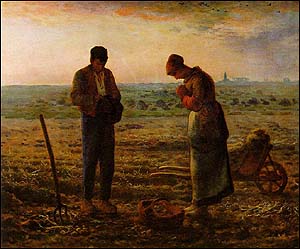 Jean-Franois Millet (French Realist Painter, 1814-1875), The Angelus (1857-59)