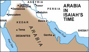 Arabia in Isaiah's Lifetime
