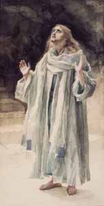 James J. Tissot, 'St. John the Evangelist' (1886-94) gouache on paper, Brooklyn Museum, New York