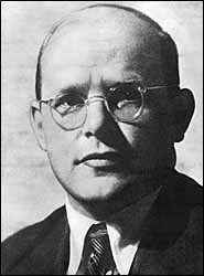 Dietrich Bonheoffer (1906-1945), author of The Cost of Discipleship (1937).