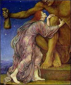 Evelyn Pickering de Morgan (1855-1919), The Worship of Mammon (1909).