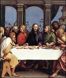 Hans Holbein the Younger, The Lord's Supper (1524-25)