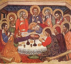 Jaume Serra, The Last Supper (1370-1400)