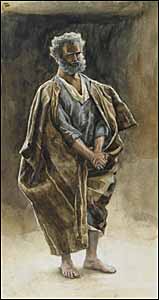 James J. Tissot, 'Saint Peter' (1886-94)