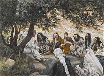 James J. Tissot, 'The Exhortation to the Apostles' (1886-94)