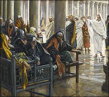 James J. Tissot, detail of 'Woe unto You, Scribes and Pharisees' (1886-94)