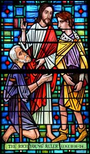 'The Rich Young Ruler',  Robertson-Wesley United Church, Alberta, Edmonton, Canada
