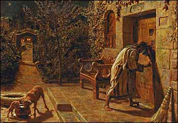 William Holman Hunt, 'The Importunate Neighbor' (1895), National Gallery of Victoria, Australia
