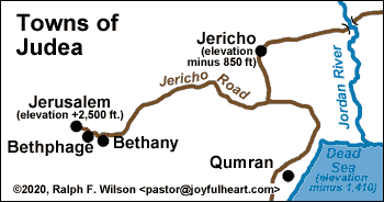 Location of Jericho