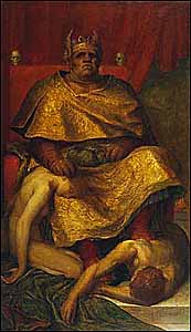 George Frederic Watts (1817-1904), Mammon (1884-85), oil on canvas, Tate Collections.