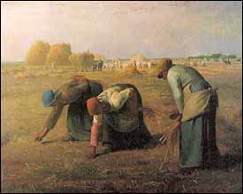 Jean Franois Millet (1814-1875), The Gleaners (1857), 84x111 cm, Musée d'Orsay, Paris. 