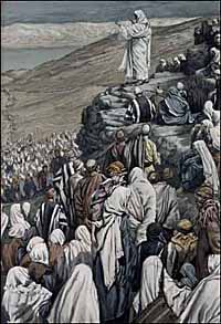 Tissot, Jesus Preaches the Sermon on the Mount