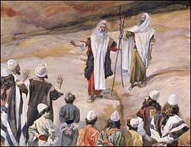 James J. Tissot, Moses Forbids the People to Follow Him