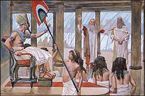 James J. Tissot, Moses Speaks to Pharaoh (1896-1900)