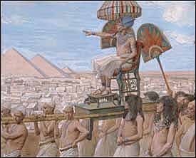 James Tissot, Pharaoh Notes the Importance of the Jewish People