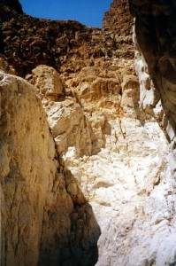 natural rock stronghold above En Gedi