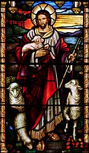 Good Shepherd Window, St. John the Baptist Anglican Church, Ashfield, New South Wales..