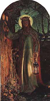 William Holman Hunt, 'Light of the World' (1851), Manchester Art Gallery