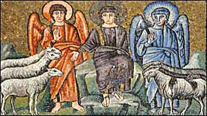 'Last Judgment' (5th century), mosaic, Church of Sant'Apollinare Nuovo, Ravenna, Italy