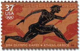 2004 Olympic Games 37 cent stamp