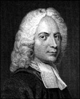 Isaac Watts (1671-1748) engraving by R. Newton J. Thurston