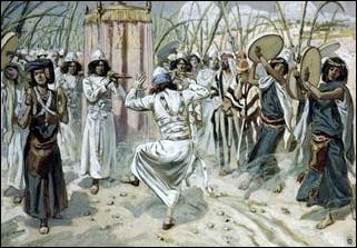 James J. Tissot, David Dancing before the Ark