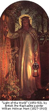 Wm Holman Hunt, Light of the World (1851-1853)
