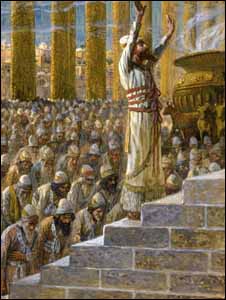James Tissot, 'Solomon Dedicates the Temple at Jerusalem' (1896-1902)