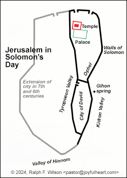 Jerusalem in Solomon's Day