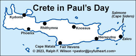 Crete in Paul' s Day.